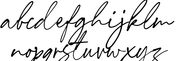 AnnetteBradfordDEMO Font LOWERCASE