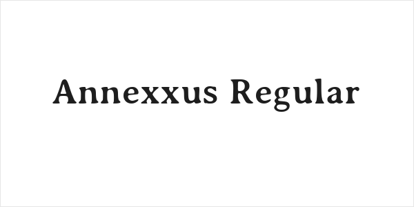 Annexxus Regular Logo