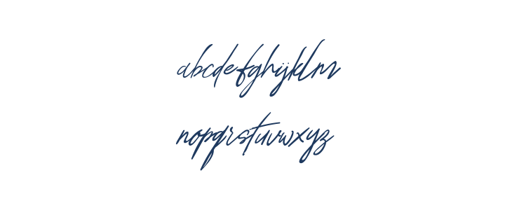 Annie Signature Lowercase