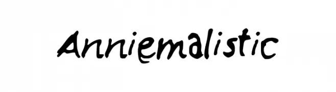 Anniemalistic  Frei Schriftart Herunterladen