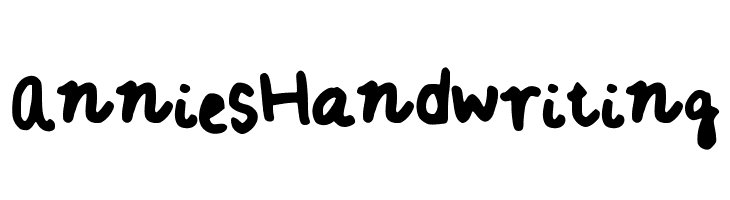 AnniesHandwriting Fonte
