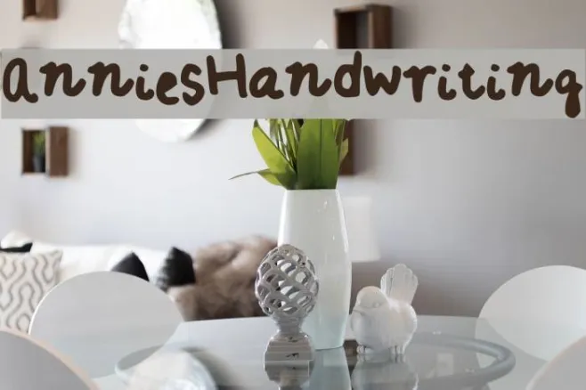 AnniesHandwriting Example 2