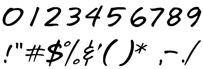 Annifont Font OTHER CHARS