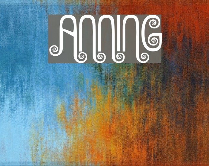 Anning Font examples