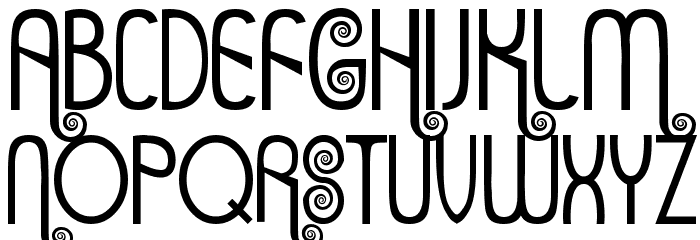 Anning Font LOWERCASE