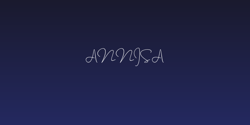 Annisa Social Header
