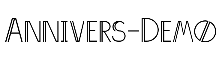 Annivers-Demo Font