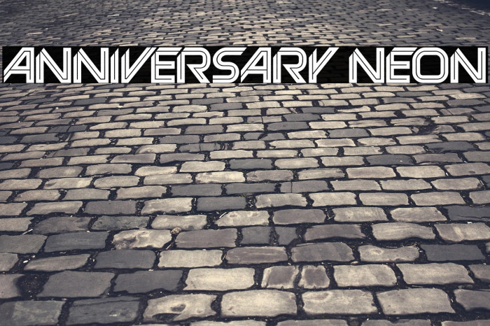 Anniversary Neon Example 2