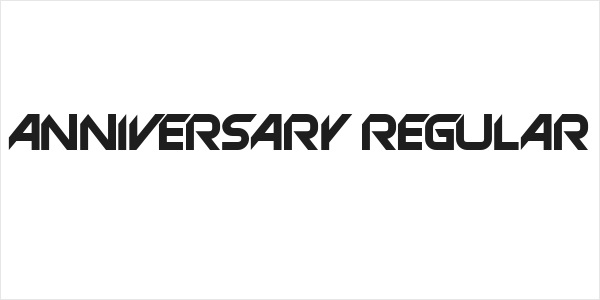 Anniversary Regular Logo