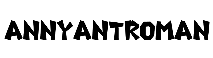 AnnyantRoman  les polices de caractères gratuit tlcharger