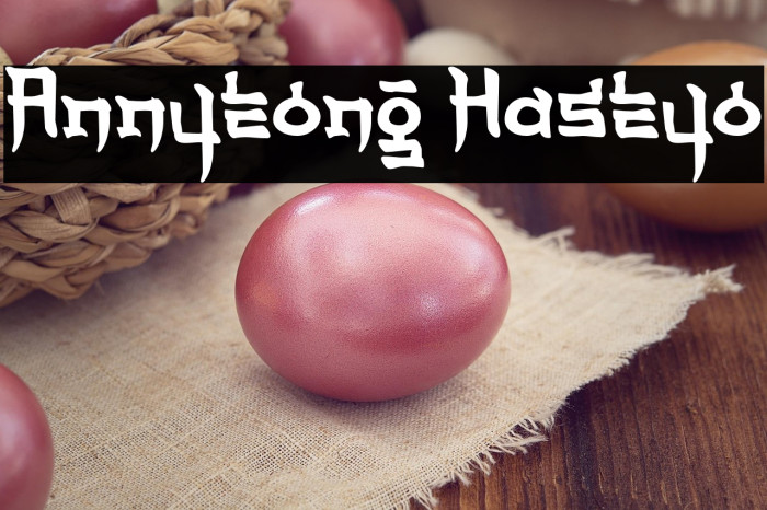 Annyeong Haseyo Example 3