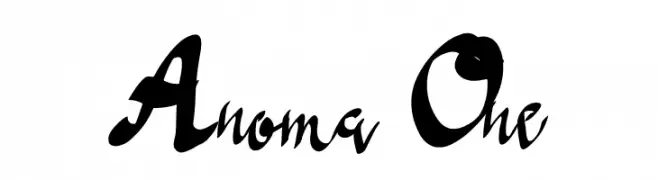 Anoma One  Descarca Fonturi Gratis