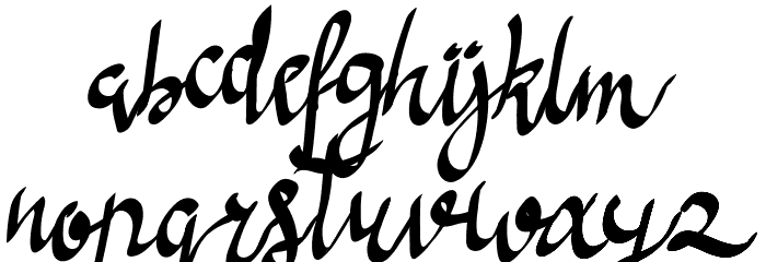 Anoma One Font LOWERCASE