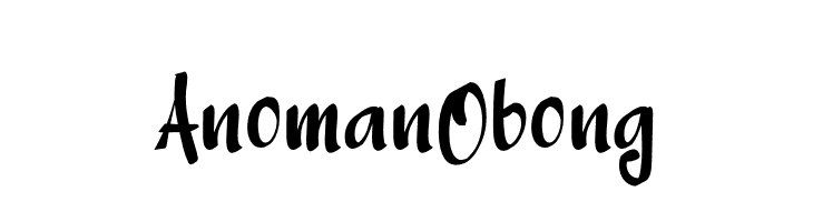 Anoman Obong  Frei Schriftart Herunterladen