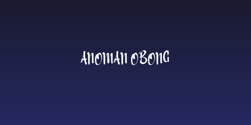 Anoman Obong Social Header