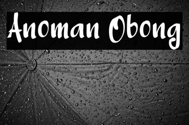 Anoman Obong Font examples