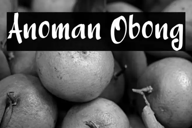 Anoman Obong Font examples
