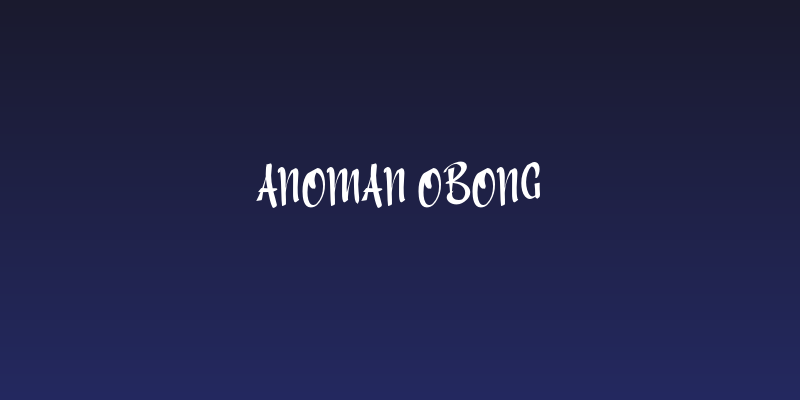 Anoman Obong Social Header