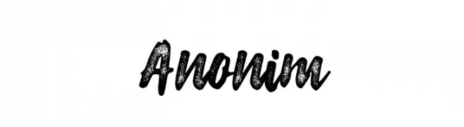 Anonim  font caratteri gratis