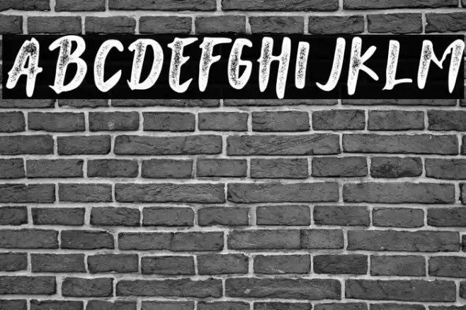 Anonim Font examples