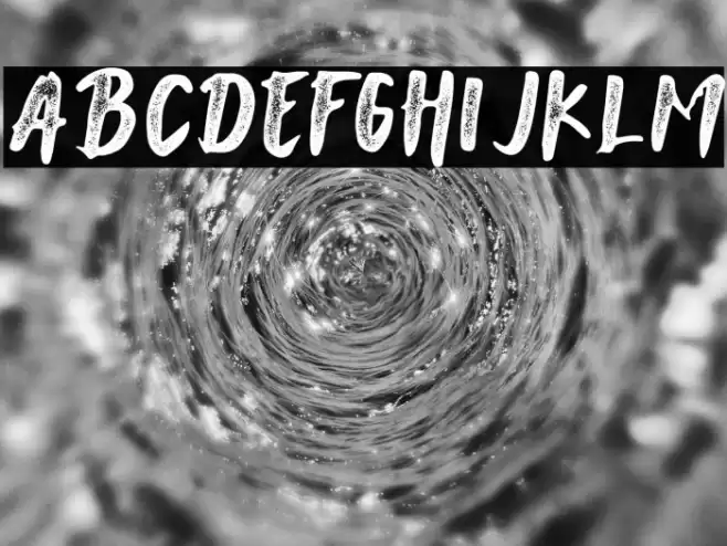 Anonim Font examples