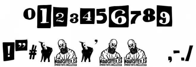 Anonymous Punk Caratteri ALTRI CARATTERI