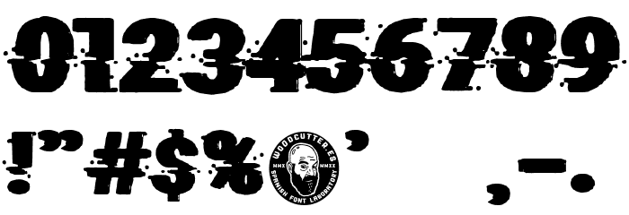 Anonymous State Font OTHER CHARS