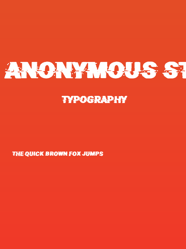 Anonymous State Poster