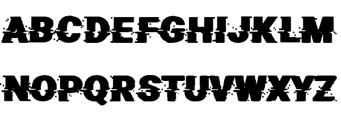 Anonymous State Font LOWERCASE