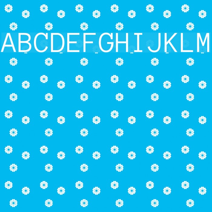 AnonymousRegular Font examples