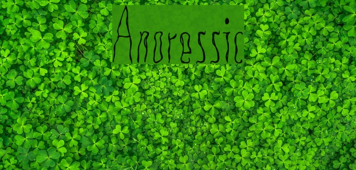 Anoressic Font examples