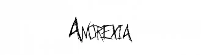 Anorexia  Frei Schriftart Herunterladen