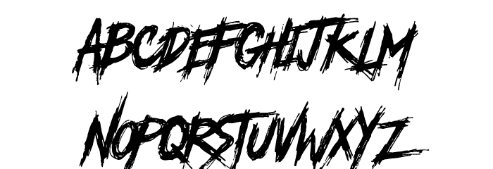 Another America Font LOWERCASE