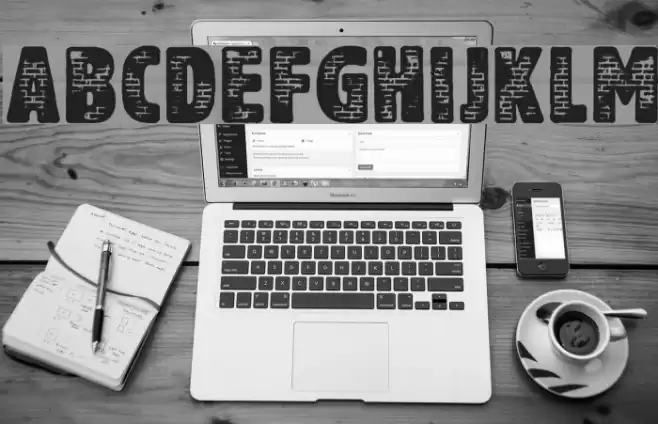 Another Brick Font examples