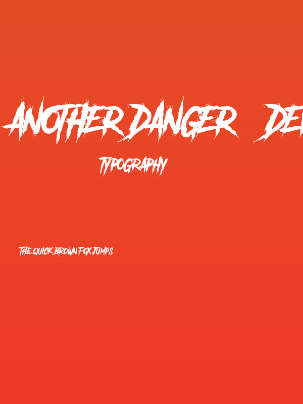 Another Danger - Demo Poster