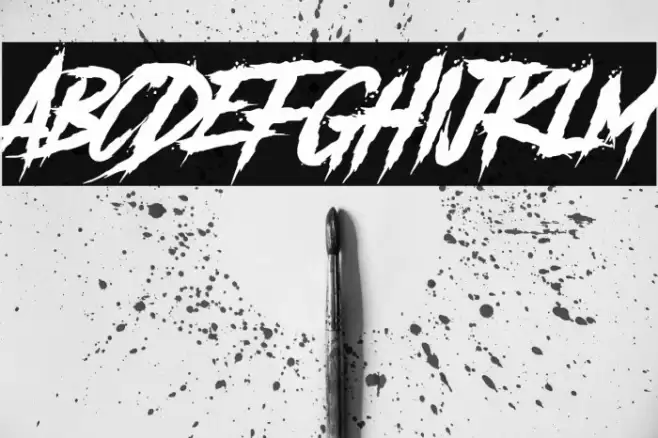 Another Danger Slanted(RUS BY L Font examples