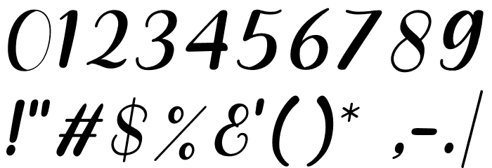 Another Day V2 Font OTHER CHARS