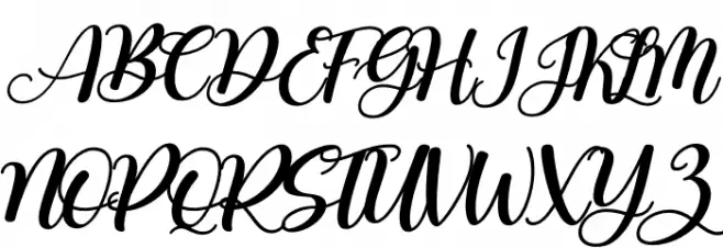 Another Day V2 Schriftart Groß