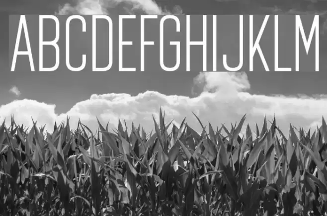 Another Flight Font examples