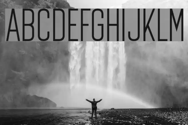 Another Flight Font examples