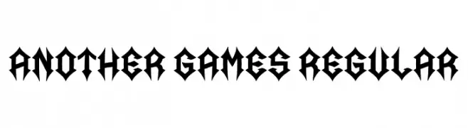 Another Games Regular  لخطوط تنزيل
