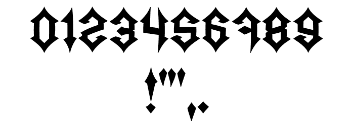 Another Games Regular Font OTHER CHARS