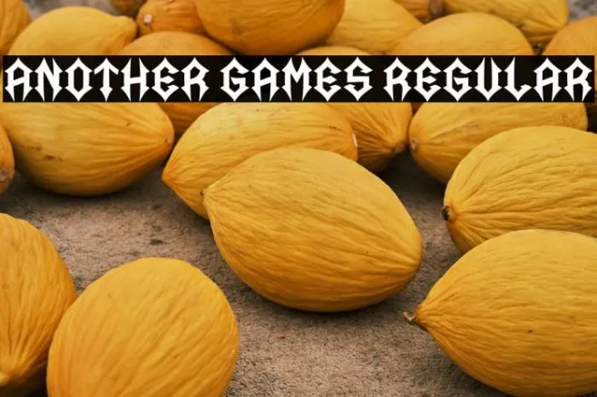 Another Games Regular Example 1