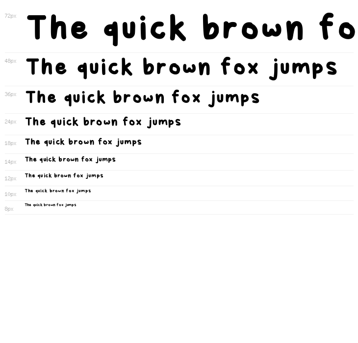 Another Handwritting Regular Waterfall