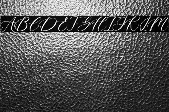 Another Love Font examples