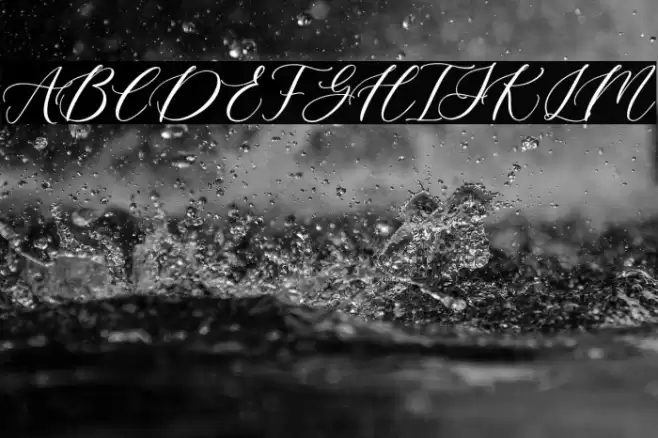 Another Love Font examples