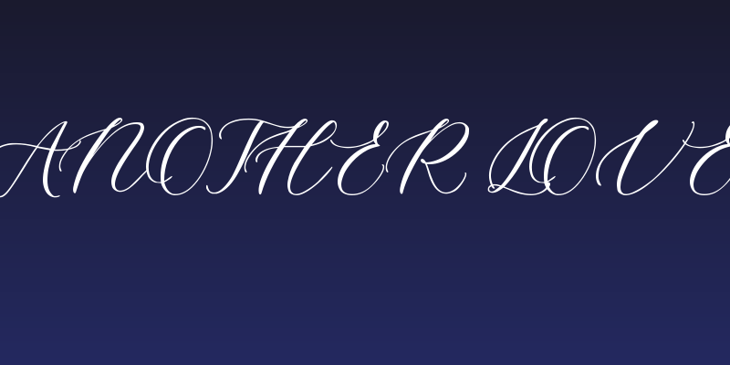 Another Love Social Header