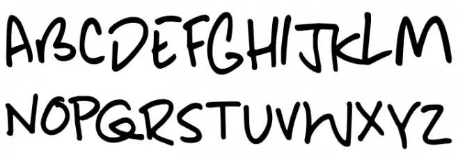 Another Monday DEMO Regular Schriftart Groß