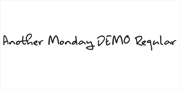 Another Monday DEMO Regular Logo