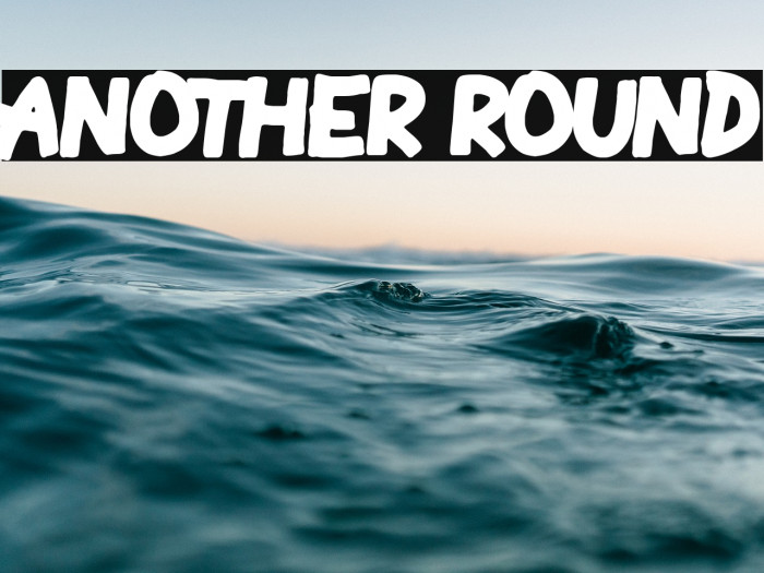 Another Round Font examples